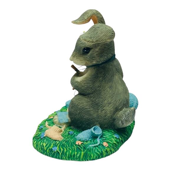 Fitz and Floyd Charming Tails Guess What 89/714 Dean Griff Rabbit Figurine MIB - Picture 4 of 9